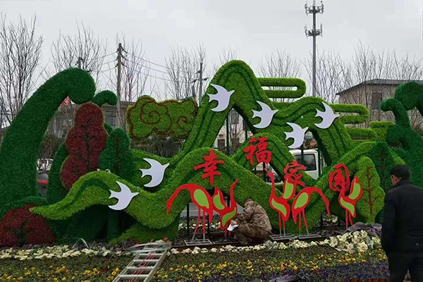植物仿真綠雕造型設(shè)計(jì)